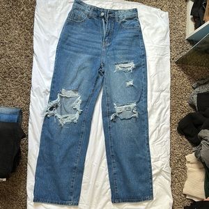 Size xs petite mom jeans SHEIN never worn